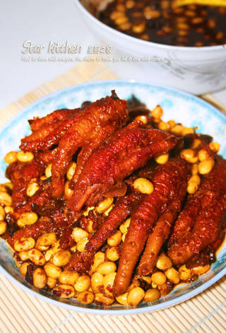 【美味的秘制豆豉】蜜汁豆豉凤爪的做法步骤：17
