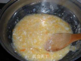 南瓜芝麻米糊的做法步骤:9