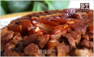 让“肉食族”不能自己的霉干菜扣肉的做法步骤：13