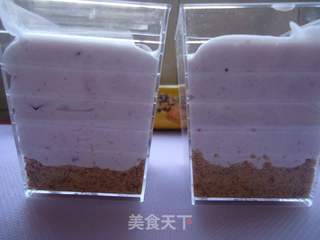 蓝莓慕斯杯的做法步骤:14