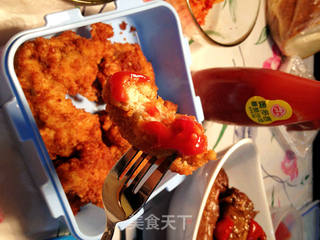 脆皮炸鸡块(麦乐鸡)的做法步骤:11