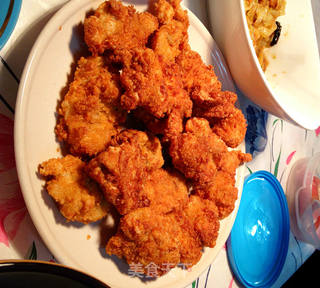 脆皮炸鸡块(麦乐鸡)的做法步骤:12