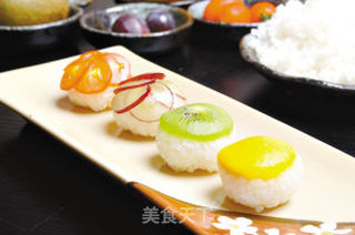 清新之极-水果清香波子寿司的做法步骤:6