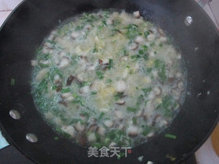香菇鸡蛋面疙瘩的做法步骤:11