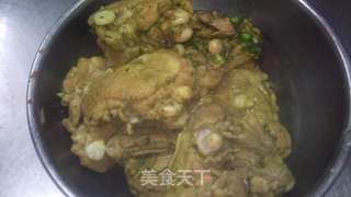 香菜鸡饭的做法步骤：7