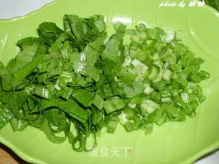 榨菜鱼丸炒饭的做法步骤:2