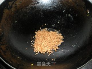 萝卜干炒饭的做法步骤:8