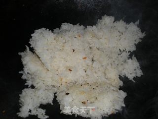 萝卜干炒饭的做法步骤:12