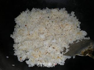 萝卜干炒饭的做法步骤:13