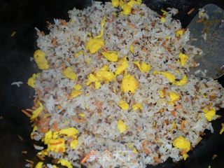 萝卜干炒饭的做法步骤:15