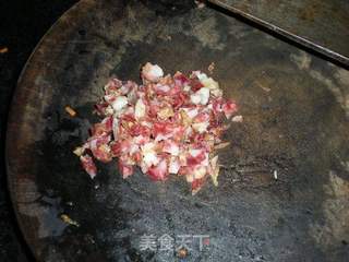 香肠胡萝卜蛋炒饭的做法步骤:5