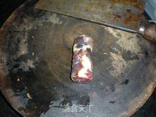 香肠胡萝卜蛋炒饭的做法步骤:4