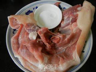 盐水扎蹄的做法步骤:5