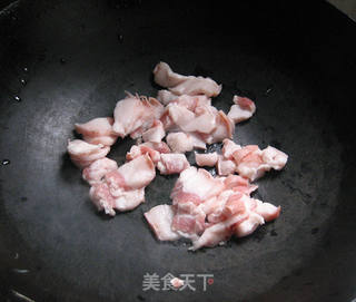 来自春天的美味——家常酸菜竹笋的做法步骤：4