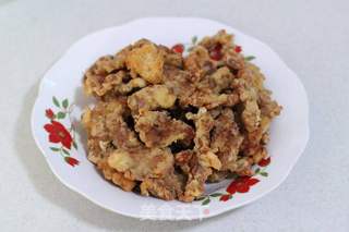 粤菜之经典的一道酸甜可口的开胃菜——【菠萝咕咾肉】的做法步骤:9