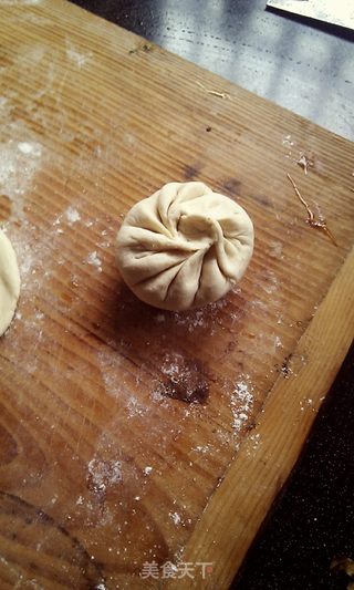 好吃的芽菜肉包的做法步骤:7