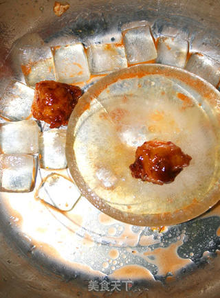 【满汉全席——水晶之作】水晶咕唠肉的做法步骤:15