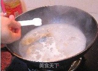 上汤茼蒿蚝仔的做法步骤:4