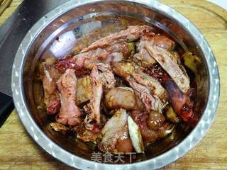 红枣糯米鸡块的做法步骤:2