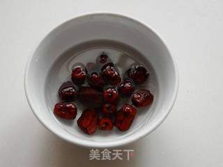 红枣糯米鸡块的做法步骤:4
