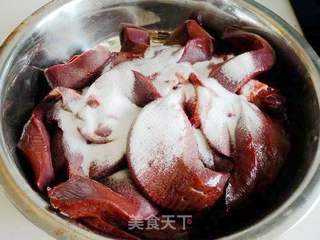 腊猪肝的做法步骤:4