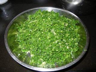 蛋皮荠菜大馄饨的做法步骤:4