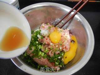蛋皮荠菜大馄饨的做法步骤:8