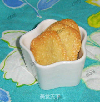 白芝麻脆饼的做法步骤:9