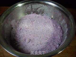 紫薯松糕的做法步骤:6