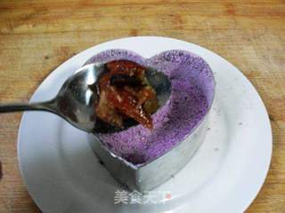 紫薯松糕的做法步骤:9
