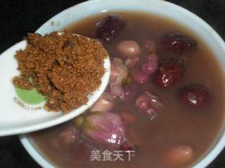 玫瑰三红汤的做法步骤:9