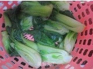 香菇油菜的做法步骤:5