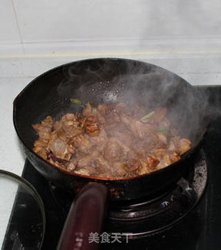 酸辣鸭肉的做法步骤:4