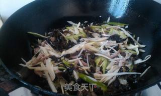 家庭版鱼香肉丝的做法步骤:5