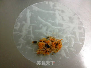 越南鸡肉春卷的做法步骤:5
