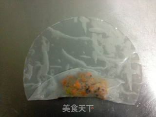 越南鸡肉春卷的做法步骤:6