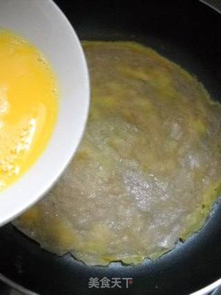 葱香蛋夹饼的做法步骤:5