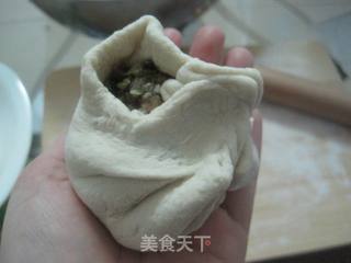 酸菜肉包的做法步骤:9