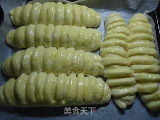 汤种毛毛虫面包的做法步骤:17