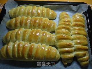 汤种毛毛虫面包的做法步骤:18