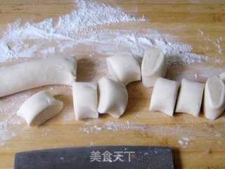 萝卜丝肉馅烫面蒸包的做法步骤:11