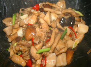【升级版台式口味江西传统菜】什菌三杯鸡的做法步骤:11