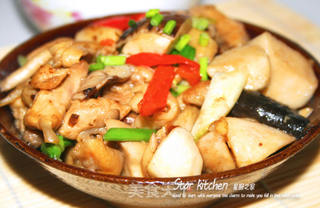 【升级版台式口味江西传统菜】什菌三杯鸡的做法步骤:13