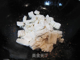 神仙豆腐焖大白菜的做法步骤:3