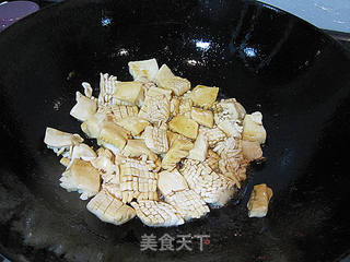 神仙豆腐焖大白菜的做法步骤:4