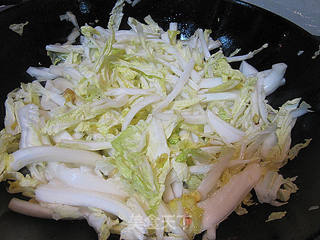 神仙豆腐焖大白菜的做法步骤:6