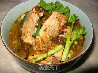 腌腌菜酸菜鱼的做法步骤:16