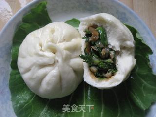 春天田野的味道——野香芥菜肉包的做法步骤:17