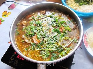 鸡肉火锅的做法步骤:11