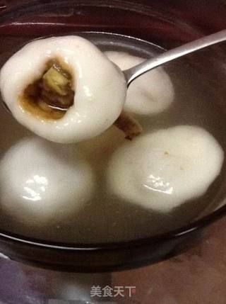 花生汤圆VS鲜肉汤圆的做法步骤:3